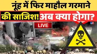 Haryana Nuh Violence News Updates : नूंह में फिर हिंसा...अब क्या होगा? | Shobha Yatra | LIVE NEWS