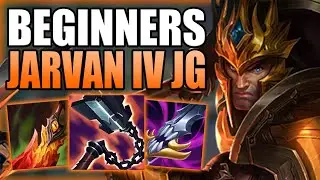 HOW TO PLAY JARVAN IV JUNGLE & CARRY FOR BEGINNERS IN S12! Best Build/Runes Guide League of Legends