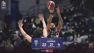 UMANA Top Performance: Jalen Harris vs Allianz Pallacanestro Trieste