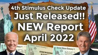 NEW Released!! 4th Stimulus Check Fourth Package CPI Inflation Report Build Back Revival UPDATE