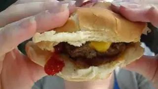 Katie B. Has Her First JG Melon Cheeseburger | PHUDE-nyc
