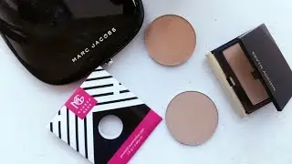 Pale Contours: Kevyn Aucoin Sculpting Powder in Light, Marc Jacobs #Instamarc, Makeup Geek