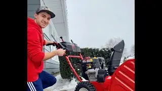 How to Start a Snow Blower - Pull Start