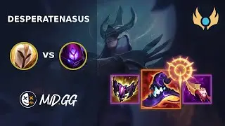 MID.GG: [ DesperateNasus ] Kayle MID vs Malzahar | EUW CHALLENGER | LOL Season 2025