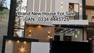 BRAND NEW 5 MARLA HOUSE FOR SALE - UAN: 0334 4445726 MAIN CANAL ROAD LAHORE AL-HAFEEZ GARDEN