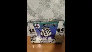202122 Panini Mosaic Premier League EPL Soccer Mega Box Reactive Red Parallels! №2