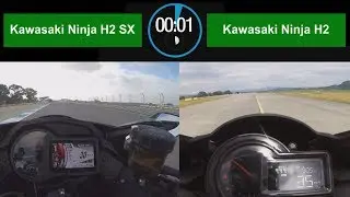 Kawasaki Ninja H2 SX vs Kawasaki Ninja H2 / Acceleration