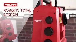 INTRODUCING the Hilti Robotic Total Station - World of Concrete 2013