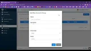 General Ledger Accounting Entries System in PHP