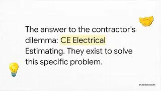 CE Electrical Estimating