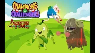 ДВА СТРАШНЫХ БОССА champions and challengers   adventure time ВРЕМЯ ПРИКЛЮЧЕНИЙ Mr.BarBos