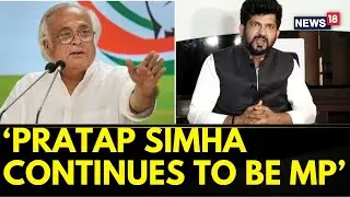 MPs Suspension Row | 'Opposition MPs Suspension Ironic,' Jairam Ramesh Hits Out At Centre | News18