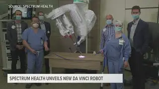 Spectrum Health unveils new robot technology for surgeries