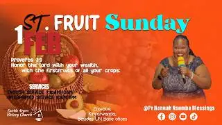 Pr Saudah Namyenya || Firstfruit Sunday || Interpreted Service 01.Feb.2026