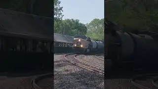 Union Pacific Freight Rounding Don Ball Curve Railfanning Lawrence Ks! Check it out in my new video