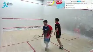 Netherlands vs Spain  - ESF European Mixed Team u19 Squash Championships 2023