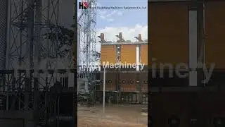300 Ton Grain Silo & 3 Sets 35 Ton Per Batch Grain Dryer Project