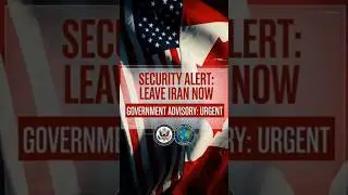 Iran Alert 🚨: US & Canada Say &ldquo;Leave Iran Now&rdquo; | ईरान में फंसे भारतीयों के लिए चेतावनी?#shorts