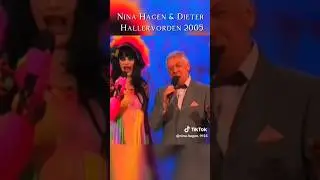 NINA HAGEN & DIETER HALLEVORDEN German cabaret song 2005 #ninahagen
