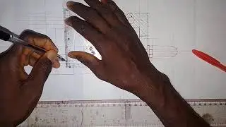 Right End Elevation - MECHANICAL DRAWING 