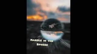 Marble in the sphere 🌍⭐ #schrijven #Aarde #muziek #gitaar #marmer #natuur #tuin #verhaal