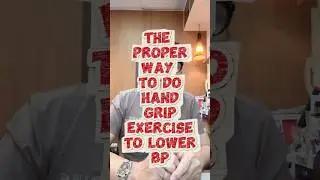 Lower Your Blood Pressure With A Simple Hand Exercise  #docgerrytan #wellness #endocrinologist