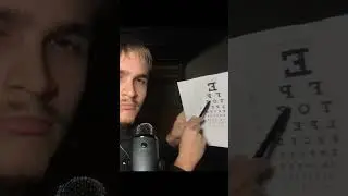 ASMR 1 Star Eye Exam Roleplay #shorts