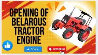 Opening of Belarus tractor engine 👍|Belarus tractor ka engine Kesy kholein😲#mechanic #viralvideo