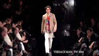 VERSACE MAN Fall Winter 2004 Milan 4K - Canale Moda