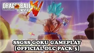 Dragon Ball Xenoverse SSGSS Goku Gameplay OFFICIAL [DLC Pack 3]