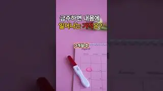 금주하면 내몸에 일어나는 기적은?