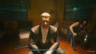 Cyberpunk 2077 - Talking to Anders Hellman about the biochip/construct - Talking to Johnny - PS5