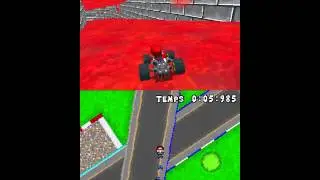 Mario Kart DS ROM Hack - SM64 Princess's secret slide preview