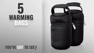 Top 10 Warming Bags [2018]: Tommee Tippee Closer to Nature Insulated Bottle Bag, Pack of 2