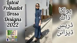 polkadot dress design || latest dress design || polkadot || 2022
