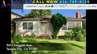 AWESOME RBID HOME FOR SALE IN TEMPLE CITY, CA