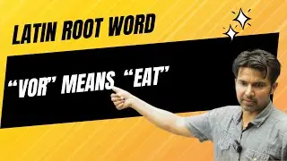 Latin Root word  