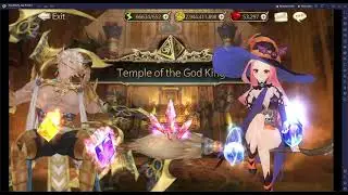 KINGS RAID  summoning & temple of king run