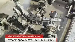 Barbed wire making machine  Running machines before shipping  +86 13373320420