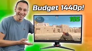 An Affordable 1440p Gaming Monitor! AOC CQ27G2S (165Hz VA)