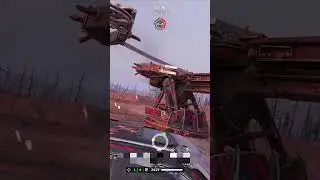 Сцепка с ПТУРом на руле в БЗУ #crossout