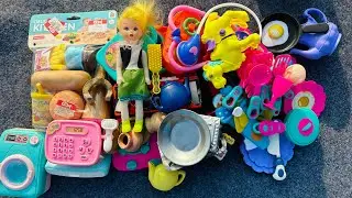 5:10 Minutes Satisfying with Unboxing Princess Dolls, Toys Set，Swing&Slide ASMR | Review Toys