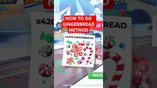 HOW TO GRIND 1,000,000 GINGERBREAD in Adopt Me - Gingerbread Method #adoptme #roblox