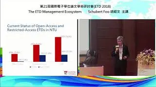 ETD 2018: The ETD Management Ecosystem