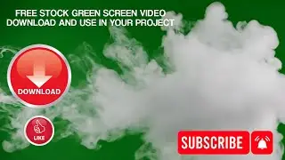 Fog Green Screen Free Stock Video | Smoke Effect for VFX Editors