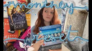 APRIL MONTHLY RESET | Magical readathon ✨, journal set up & tbr 🕯️📜🔮