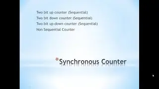 Lecture 31_Synchronous counter