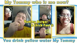 Who is me now My Tommy I am Angie Grandmother | You it Yummy Burger Check Feel it My Tommy