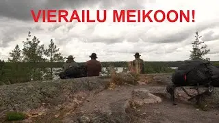 Y&ouml;n yli retki Meikon ulkoilualueelle. Retkeily ja ulkoilu.
