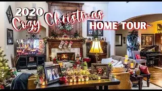 CHRISTMAS HOME TOUR 2020 | Decorate with Me | Traditional Style | Warm and Cozy